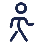Walking SVG Icon